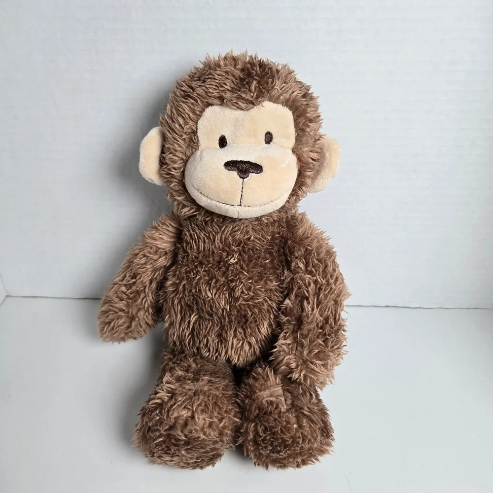Carters Tan Brown Snuggle Me Monkey 14